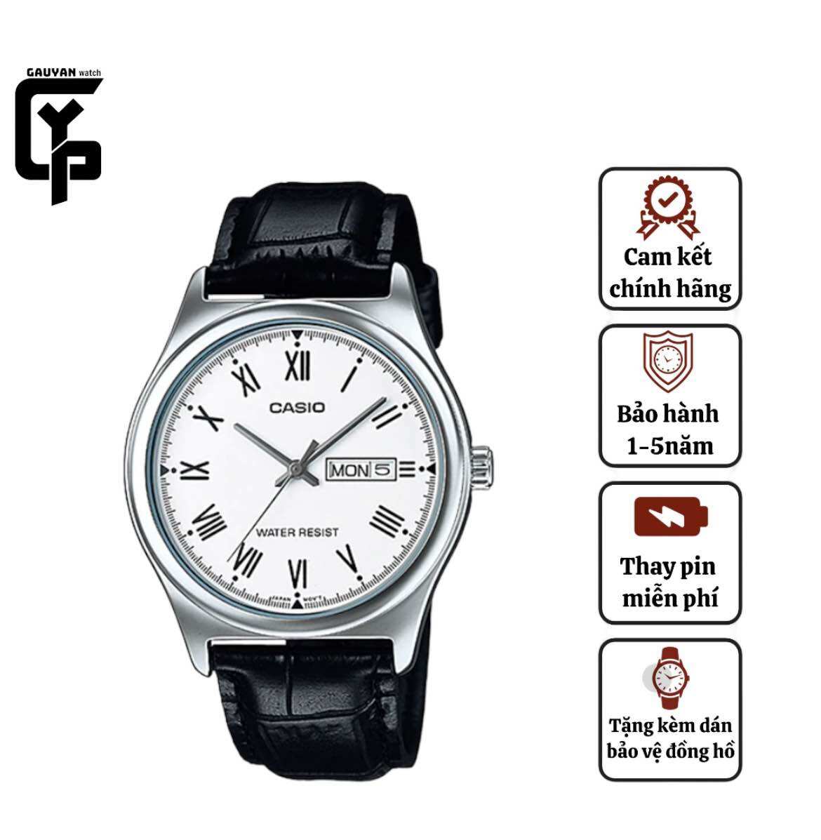 Đồng hồ chính hãng nam casio mtp-v006l-7b