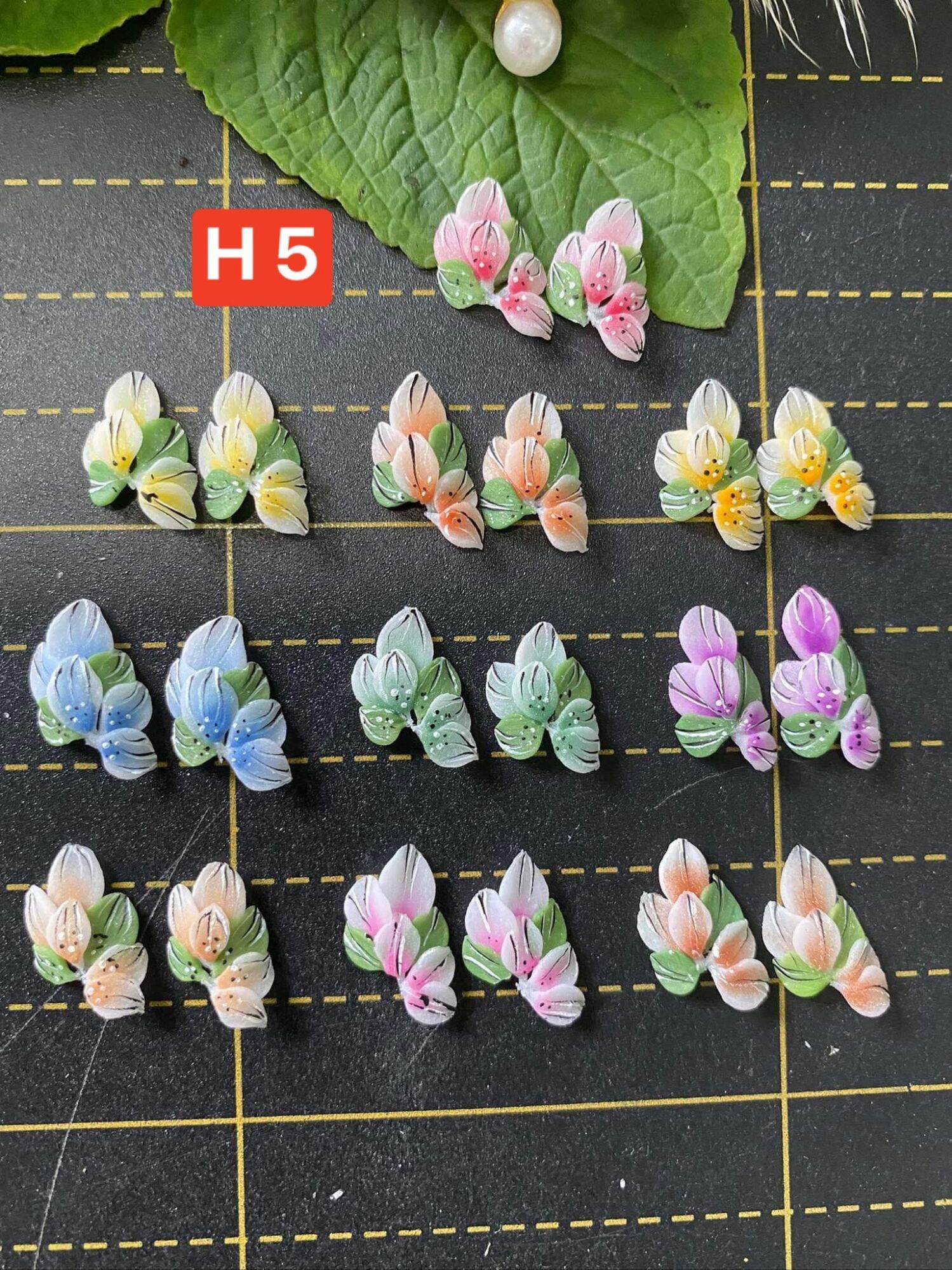 Combo 2 hoa bột nail hoa tay
