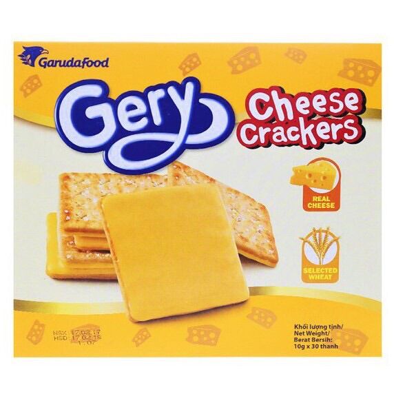 Bánh Gery Phô Mai Cheese Cracker (100g/200g/300g)