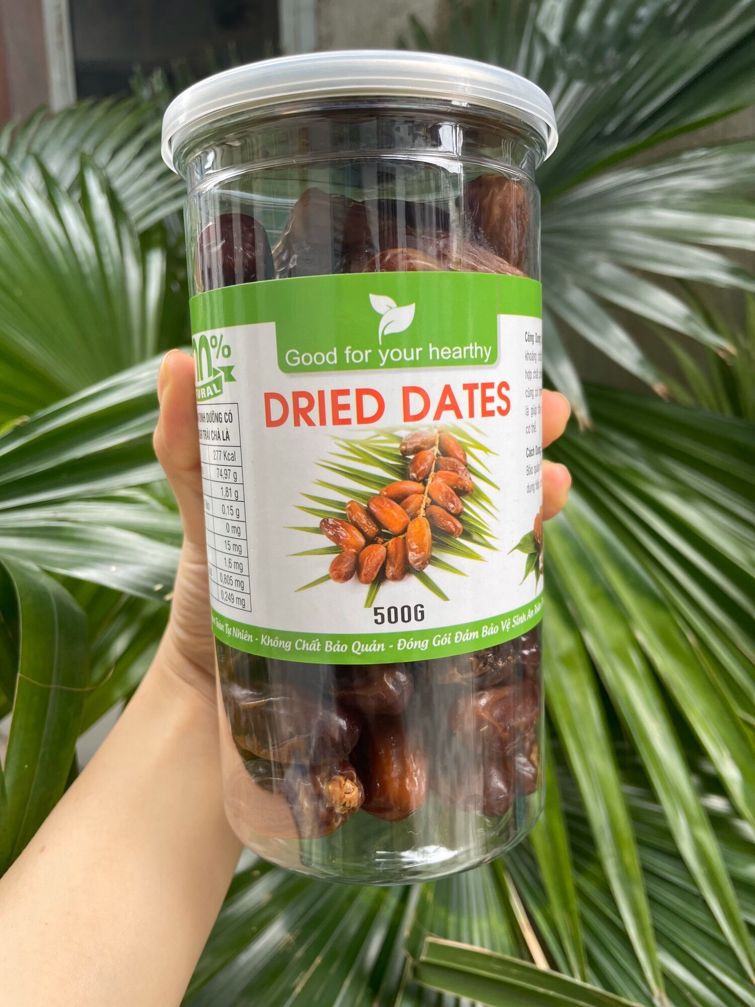 Quả chà là sấy Deglet Nour - 500g