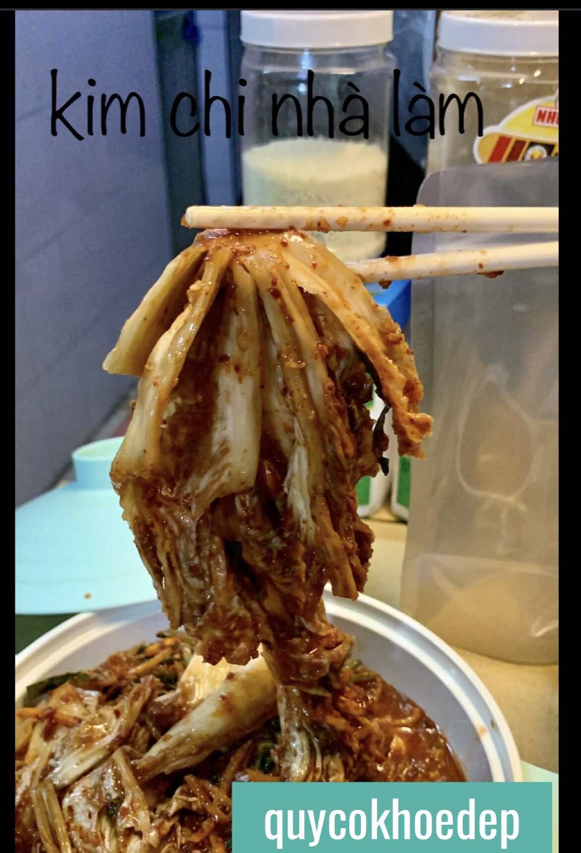 HCM] Kim chi cải thảo nhà làm , 500G quycokhoedep iph