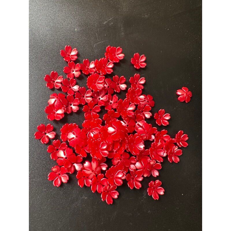 Set 100gr cánh hoa anh đào làm hoa nhựa trang trí diy handmade DIY