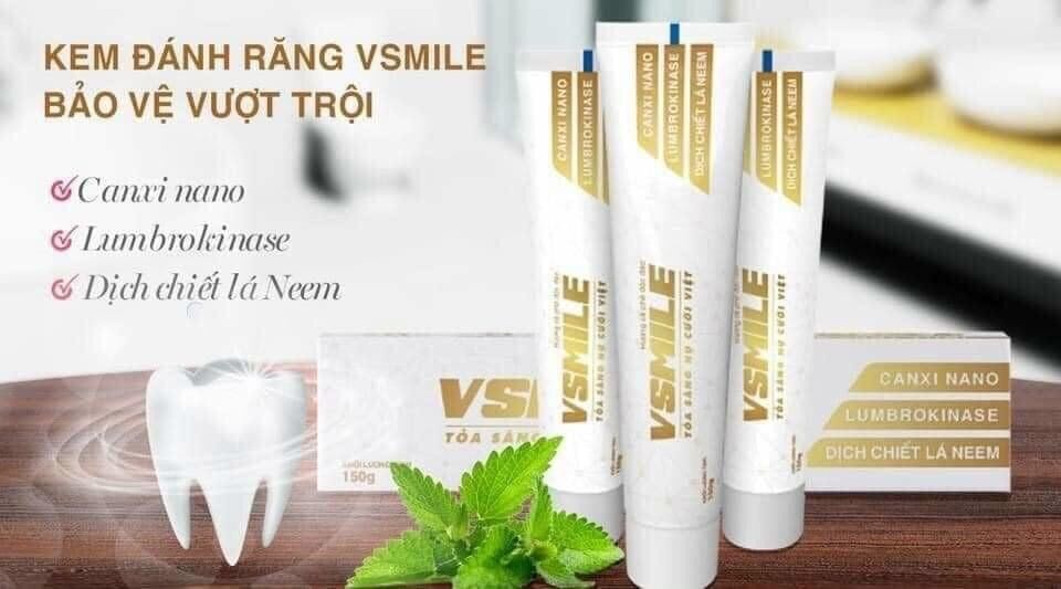[HCM]Vsmile Vinalink Group - Kem đánh răng chống đột quỵ