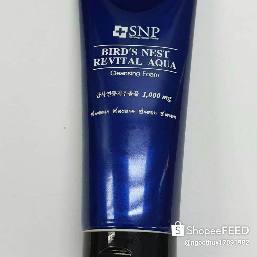 [Hàng cao cấp] Sữa rửa mặt tổ yến SNP