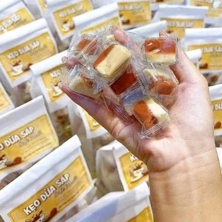 500g kẹo dừa sáp cà phê muối