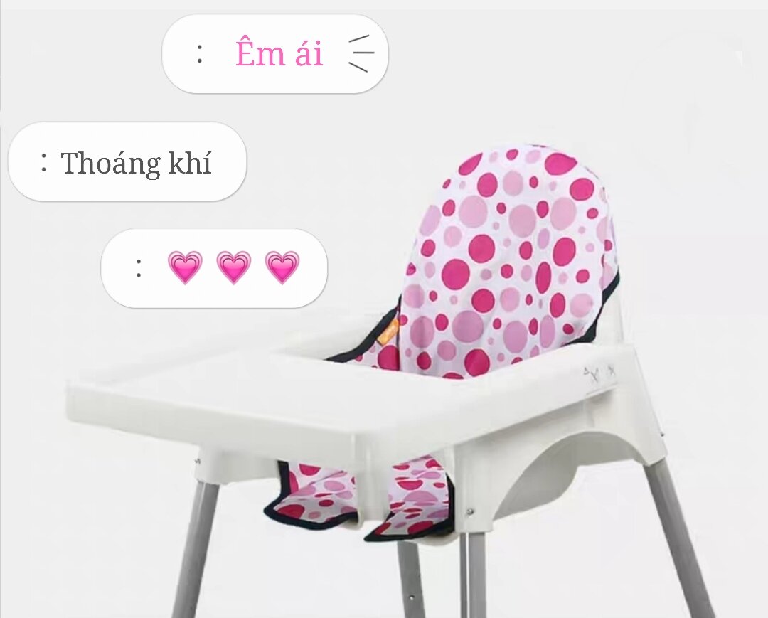 Nệm/đệm/tấm lót dành cho ghế ăn dặm ikea antilop