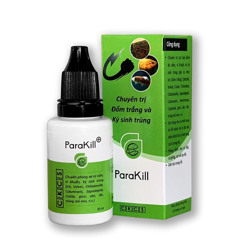 Anti Stress & ParaKill : Giúp Cá Khỏe Cá Sung