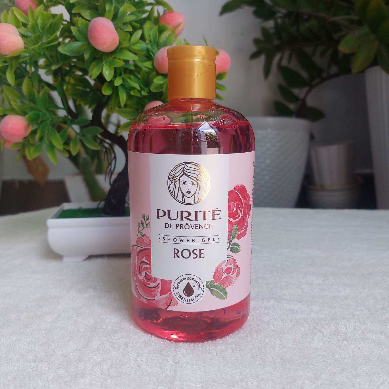 Sữa Tắm Purite' Hoa Anh Đào/ Hoa Hồng/ Hoa Mẫu Đơn 500ml