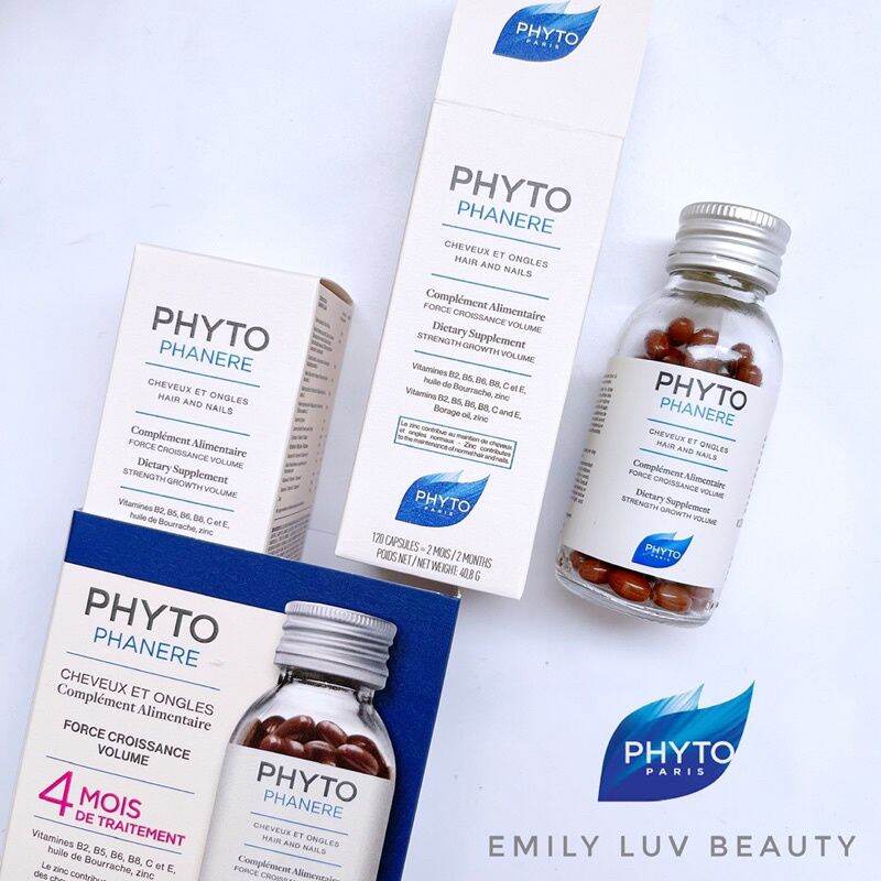 Hỗ trợ mọc tóc Phyto Phytophanere Hair & Nails
