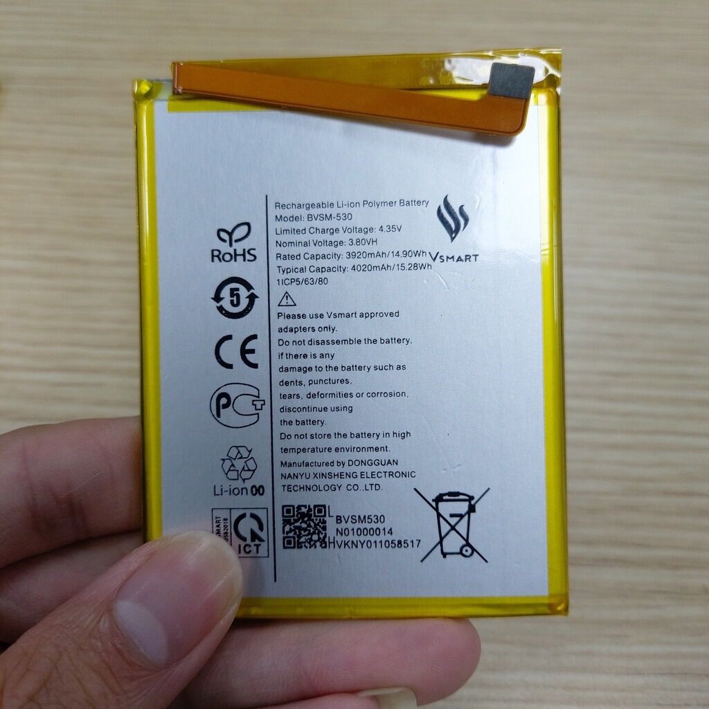 Pin vsmart active 3 / bvsm 530 - new zin