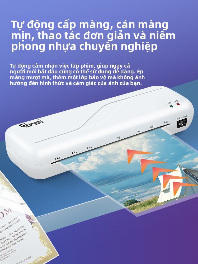 Good | Photo Laminating Machine Office Home Small Automatic Thermal Laminating Machine - Thương hiệu Good Giá 263,000 Đồng*Miễn phí vận chuyển
