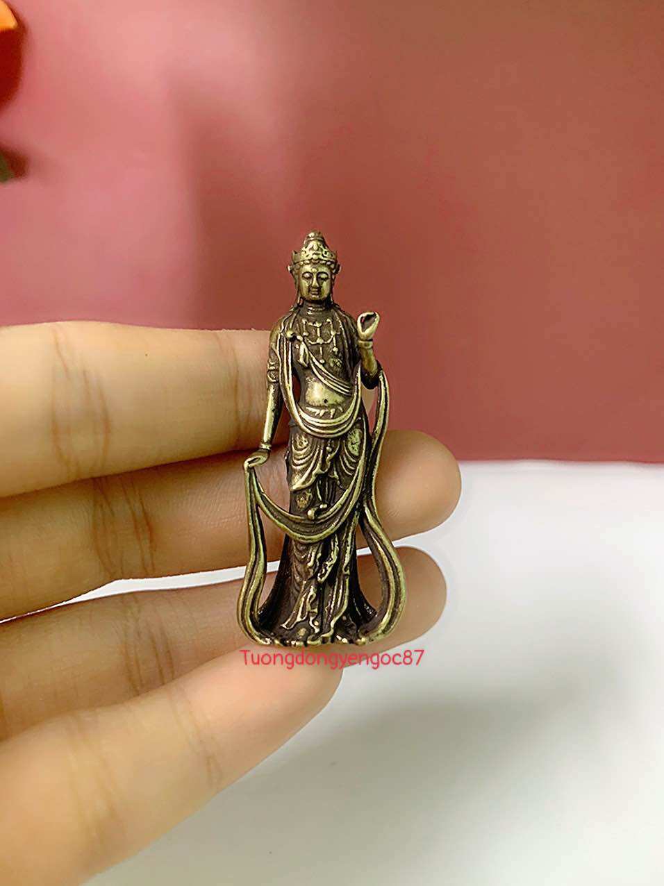 Tượng đồng đại thế chí bồ tát mini