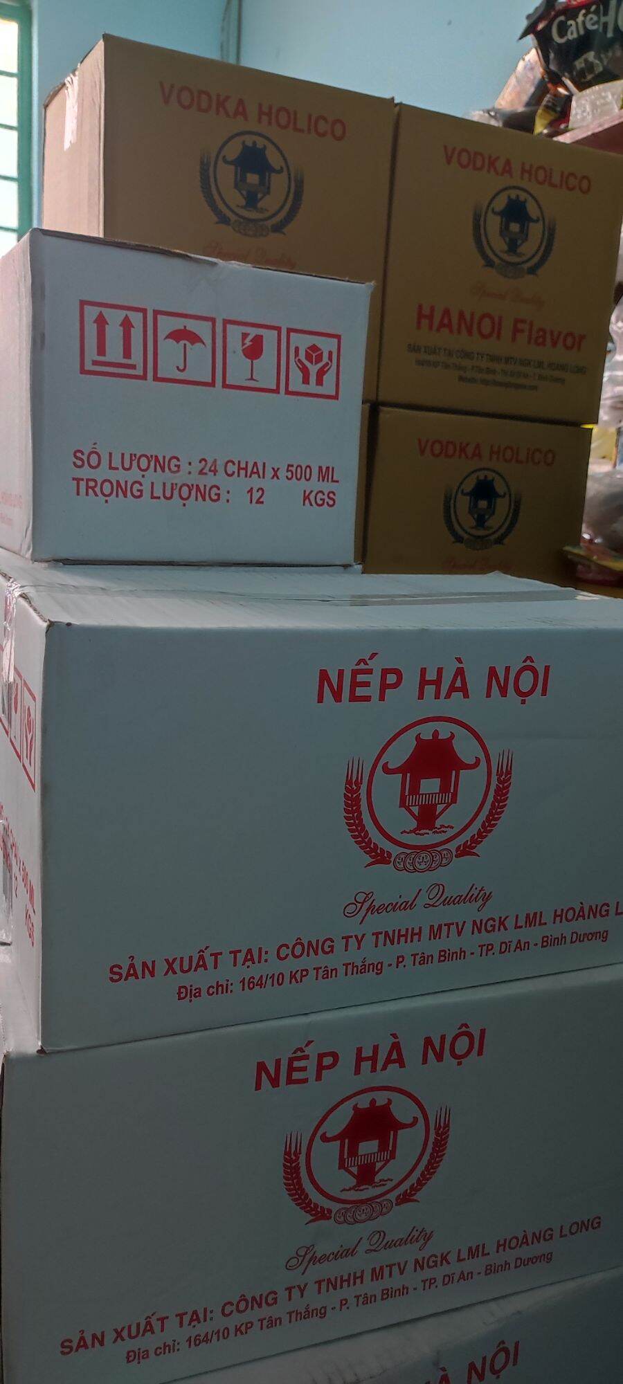 Vodka Hà Nội nhãn xanh 750ml