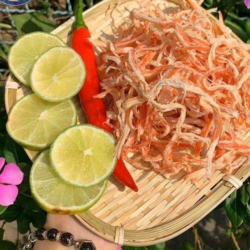 Mực hấp nước dừa xé sợi - 200gr