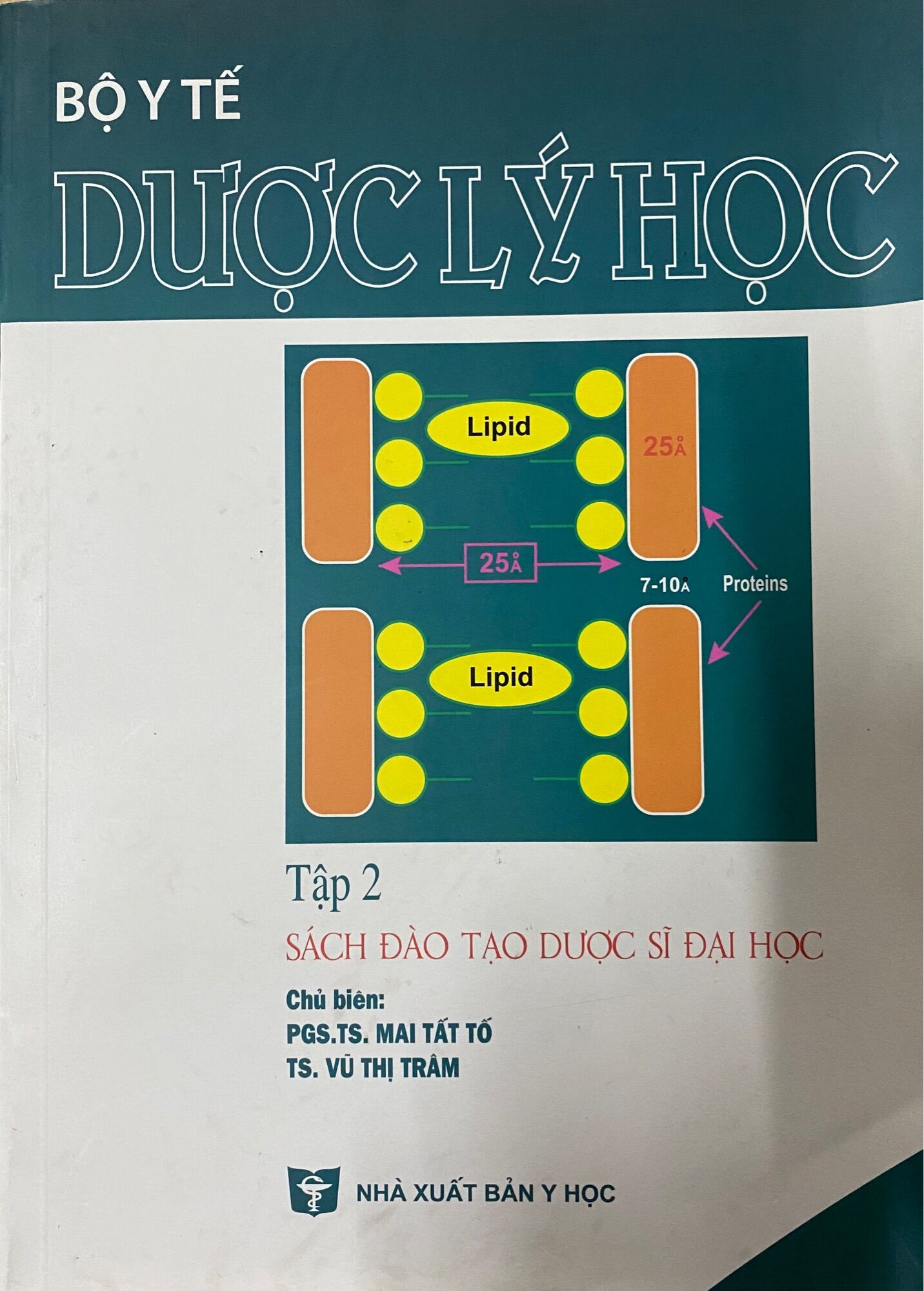 Sách - Dược lý học - Tập 1 + 2 (Sách đào tạo dược sĩ đại học)