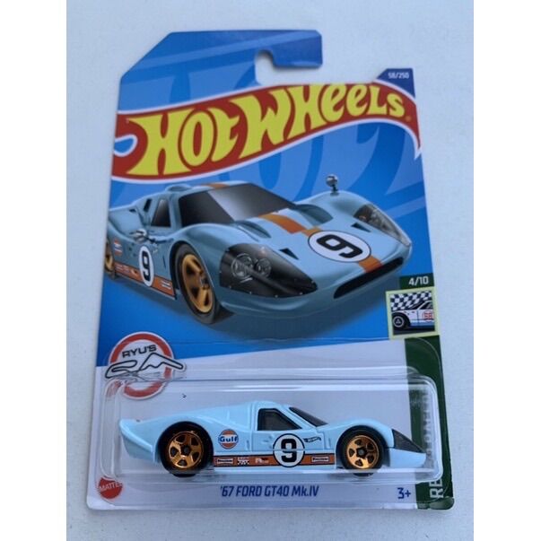 Xe hot wheels ‘67 ford gt40 mk.iv gulf