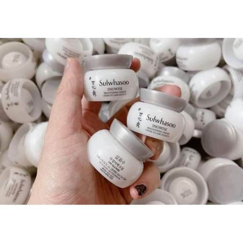 Kem dưỡng trắng da, bớt thâm nám Bạch Sâm sulwhasoo minisize 5ml
