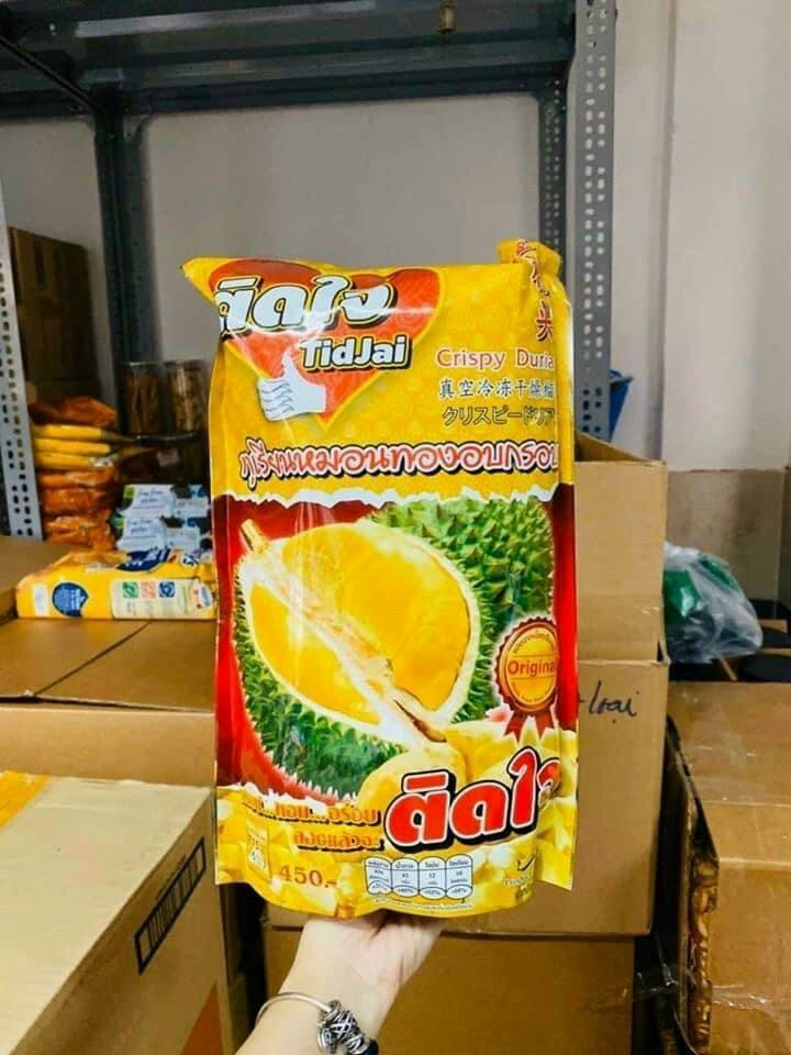 Sầu riêng sấy thái lan 215gr