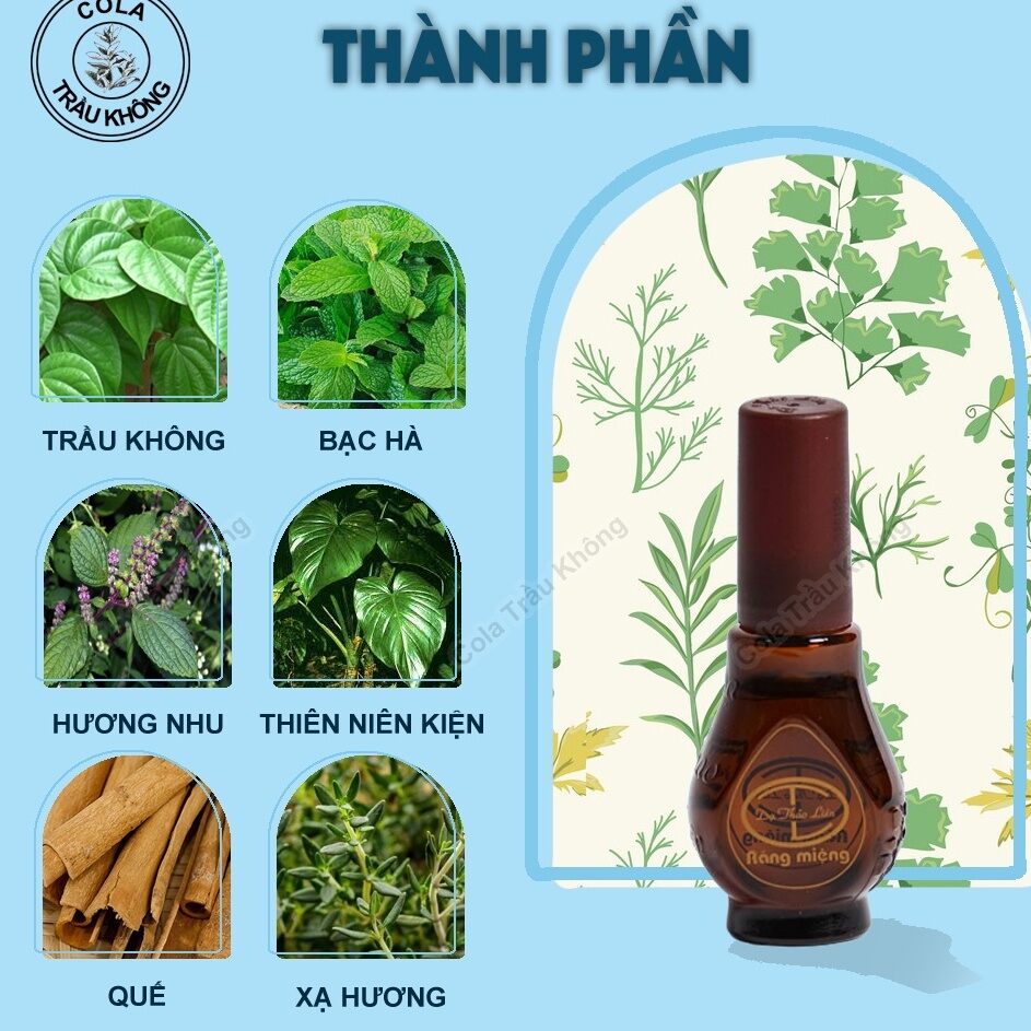 Tinh dầu Dạ Thảo Liên 20ml tinh dầu răng miệng Dạ Thảo Liên