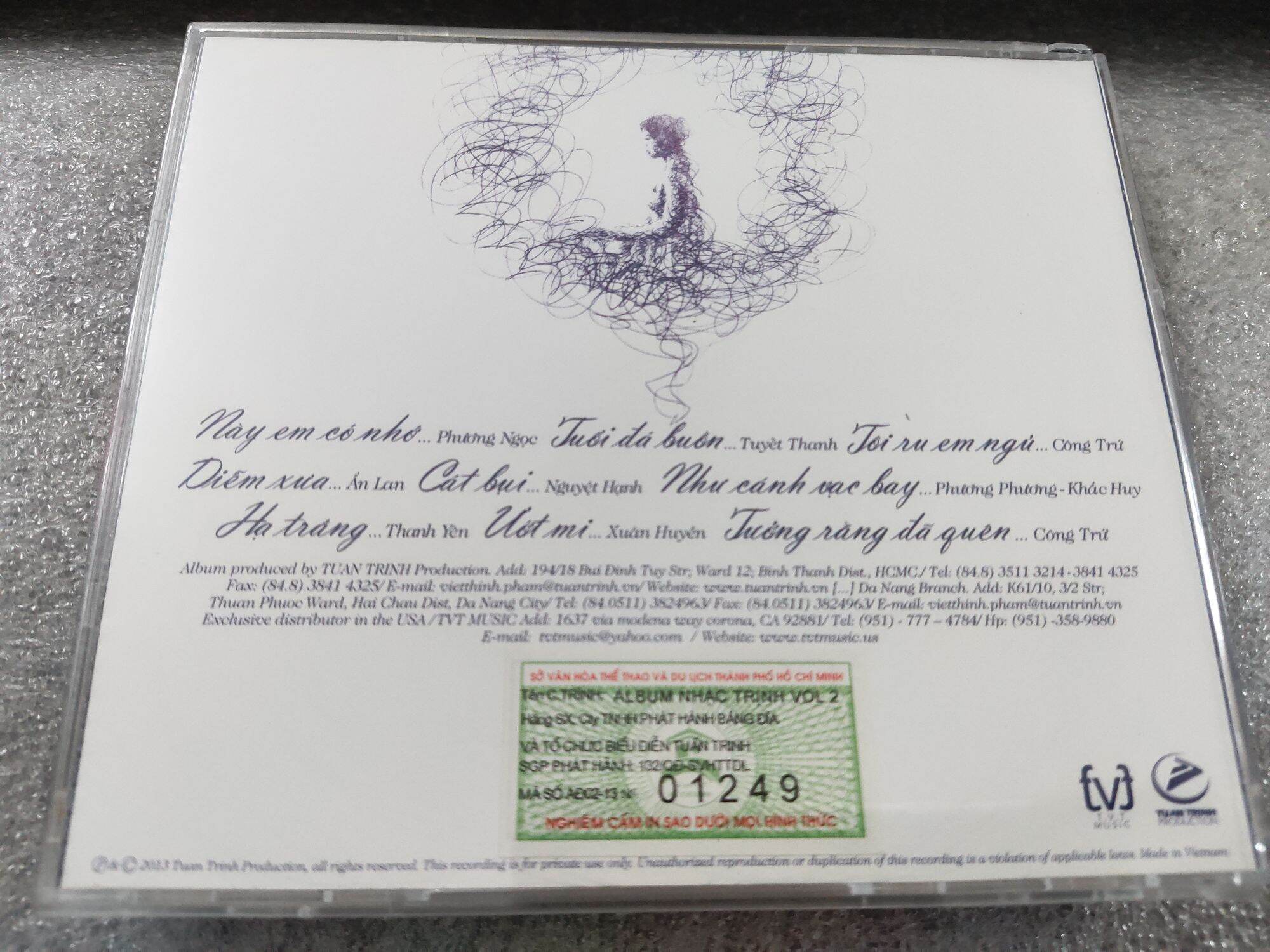CD - Nhạc Trịnh vol 2