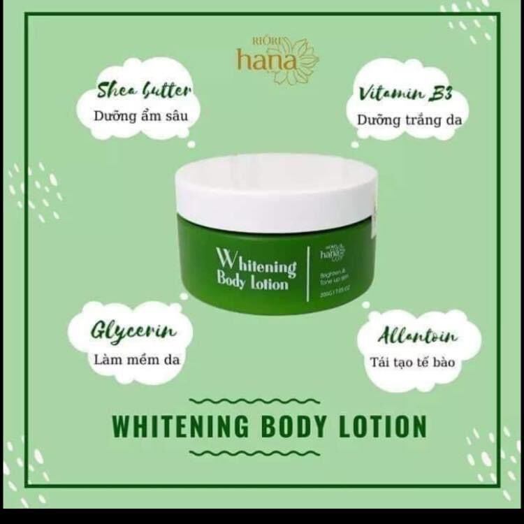 Kem dưỡng trắng body Riori