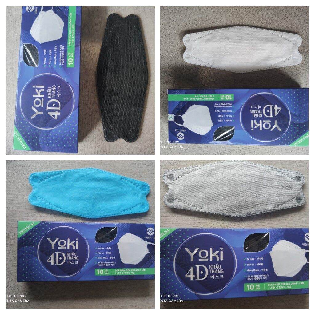[HCM]Khẩu trang Yoki pro xám