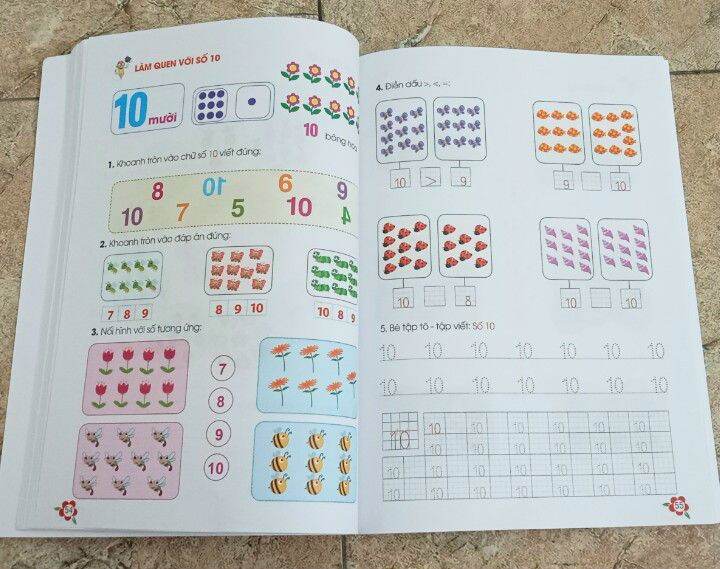 Sách toán tư duy cho trẻ 4-6 tuổi