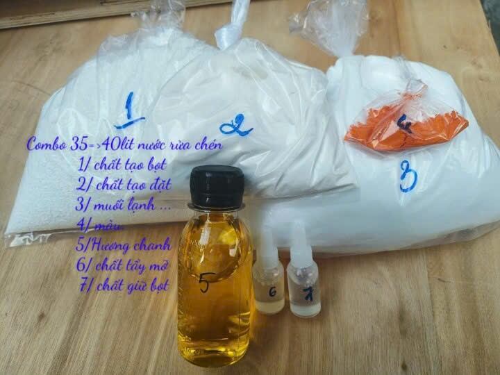 COMBO 35 => 40lit nước rửa chén