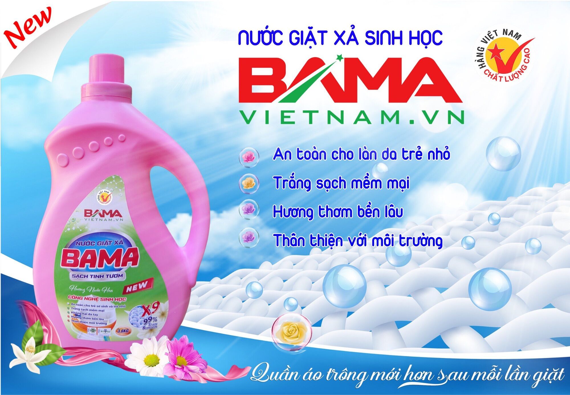 Nước giặt xả x5 sinh học - lâm đại phúc