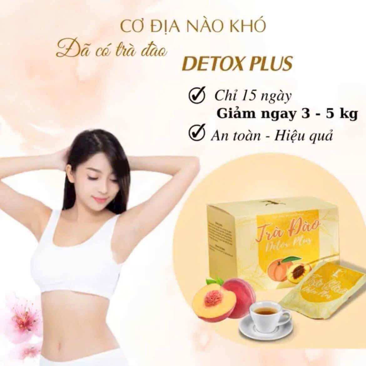 Trà đào plus (Không tặng đường)