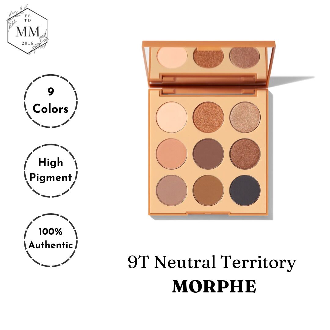 [Moomoocos] - Morphe 9T Neutral Territory Eyeshadow Palette
