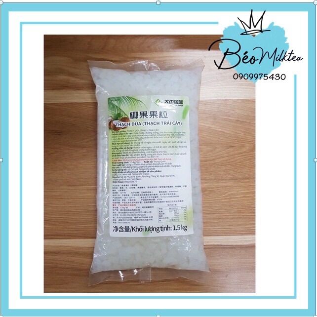 Thạch dừa giòn Đài Loan 1.5kg
