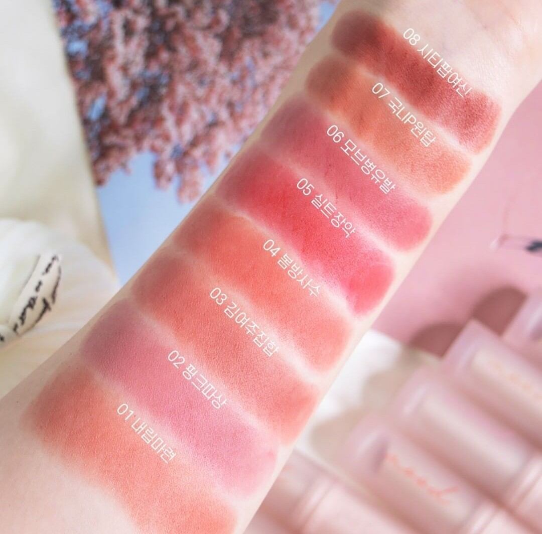 (HSD 17/10/2025) Son thỏi Peripera Ink Mood Matte Stick