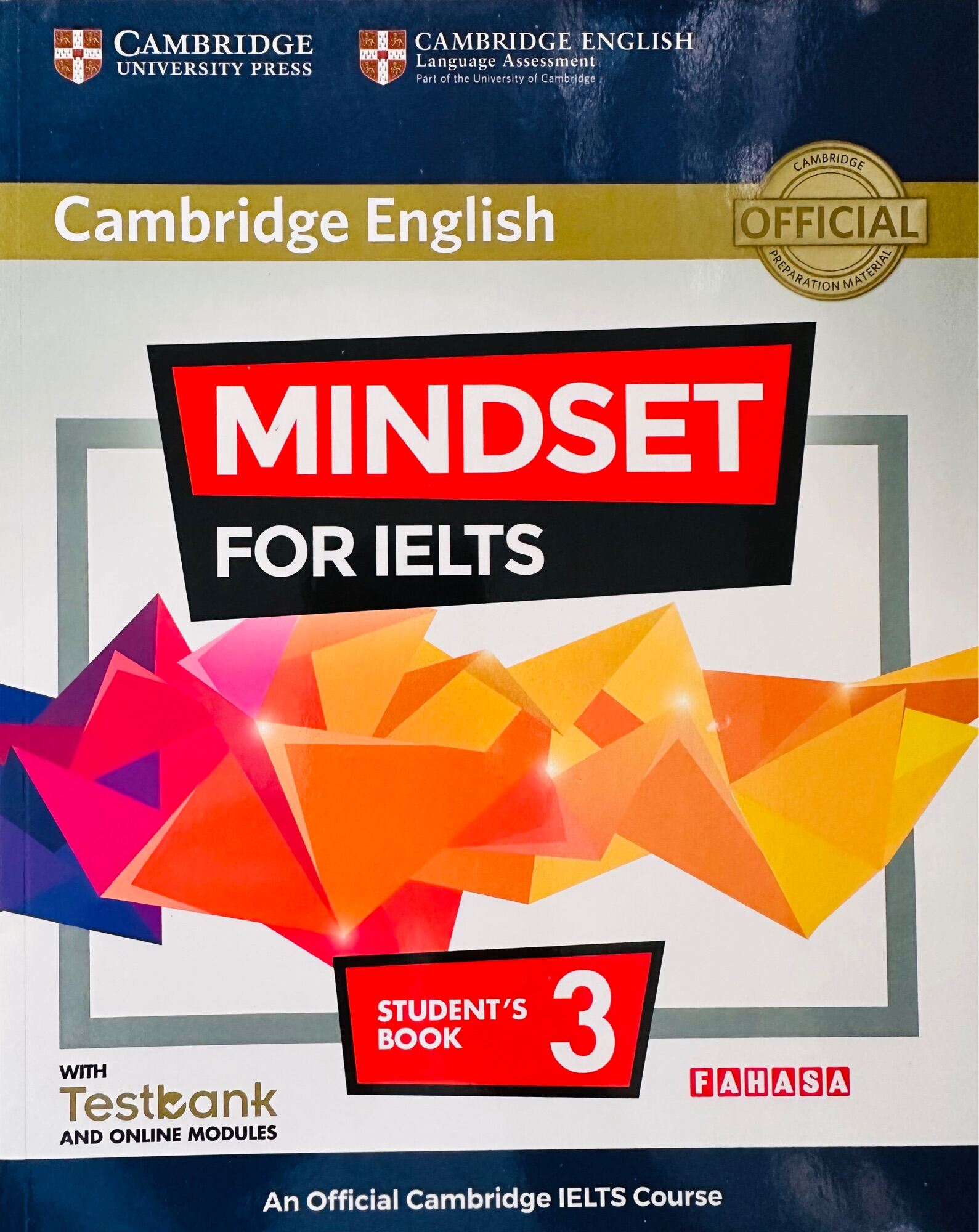 Cambridge English - Mindset For Ielts 3 code for textbank online