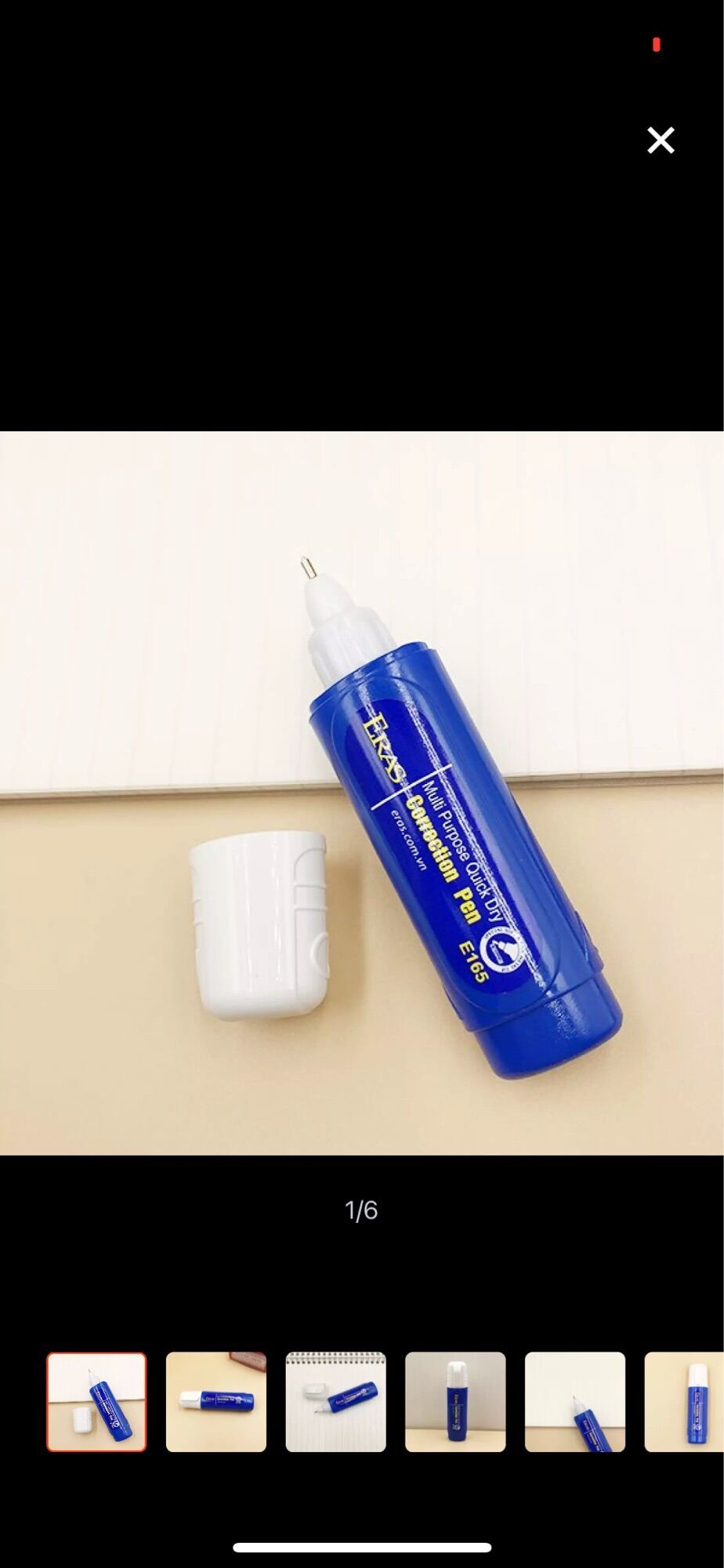 3 Chiếc Bút Xóa Nước Eras E165
