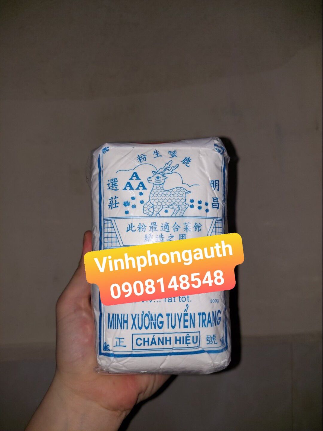 Bột năng aaa / bột mình tinh hiệu nai lộc 500gr