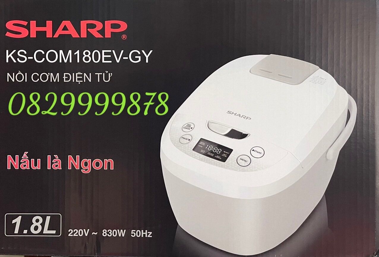 Nồi cơm điện tử sharp 1.8 lít