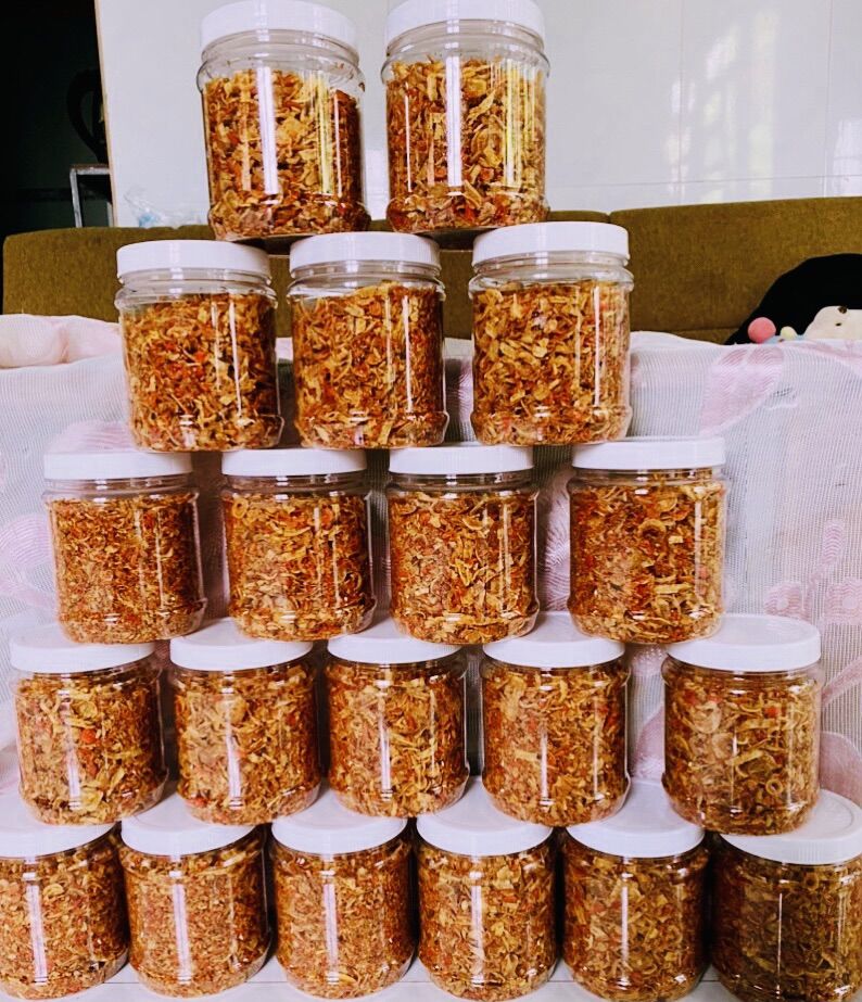 [Đặc sản Tây Ninh] Muối trộn tôm, ruốc, hành phi 160gram