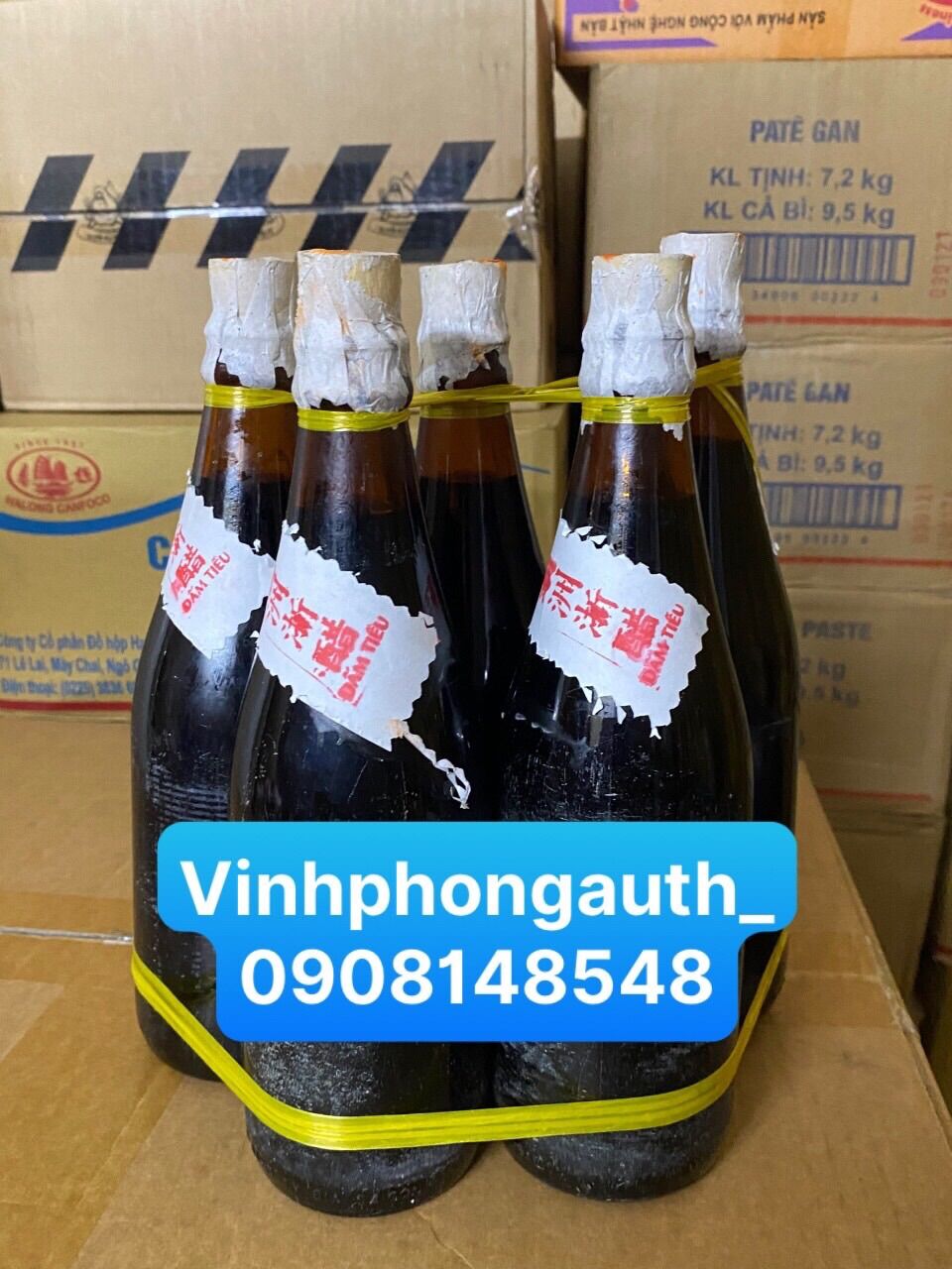Dấm tiều / giấm tiều thuỷ tinh 500ml