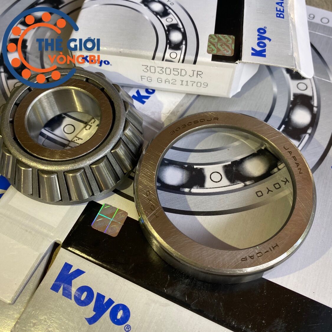 Vòng bi bạc đạn côn KOYO 408030