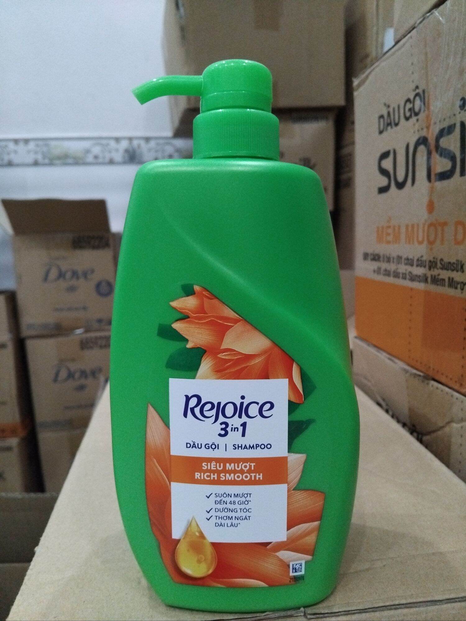 Dầu gội đầu Rejoice 3in1 900ml