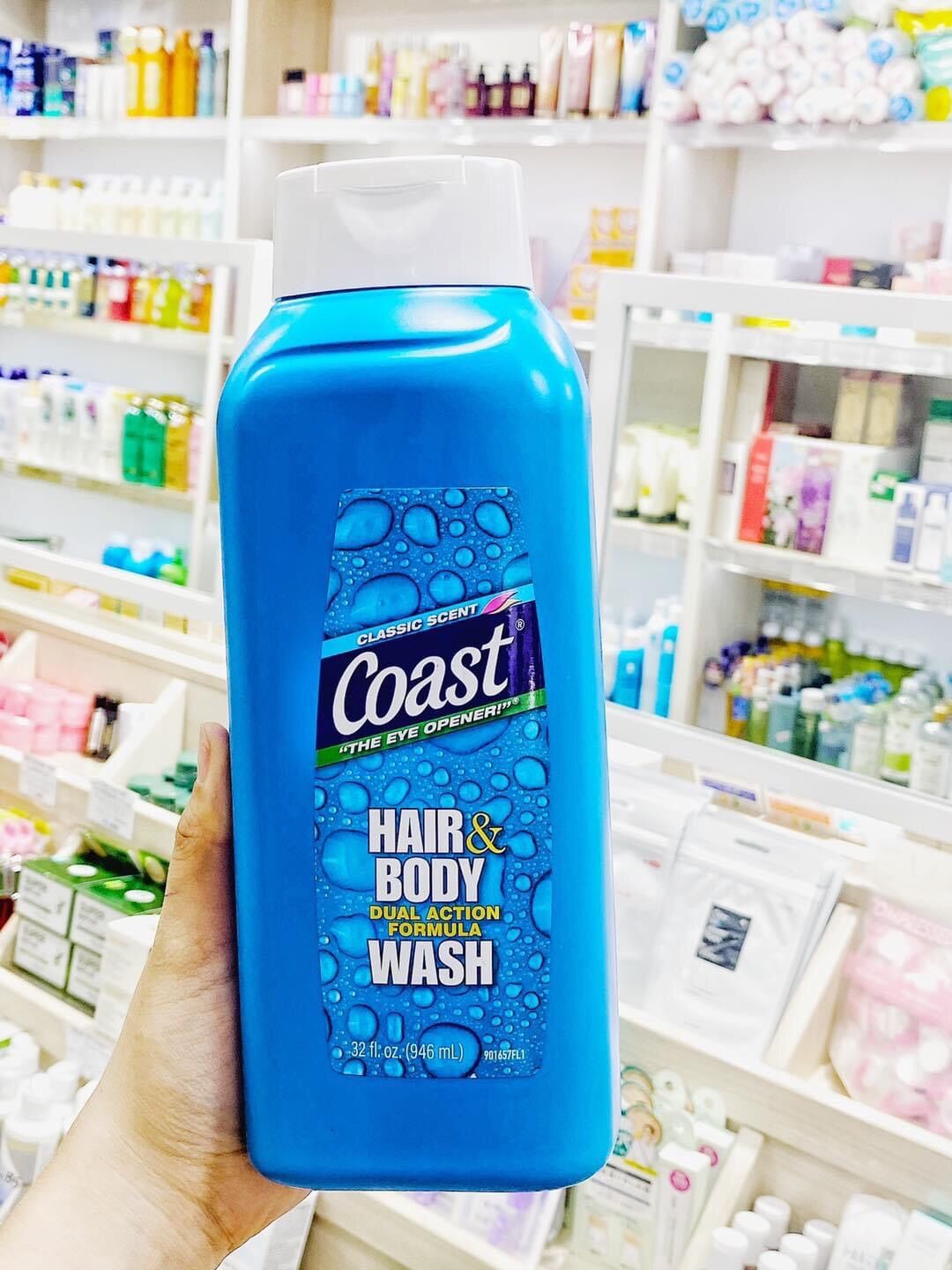 Sữa Tắm Gội Coast Mỹ 946ml 2 in 1