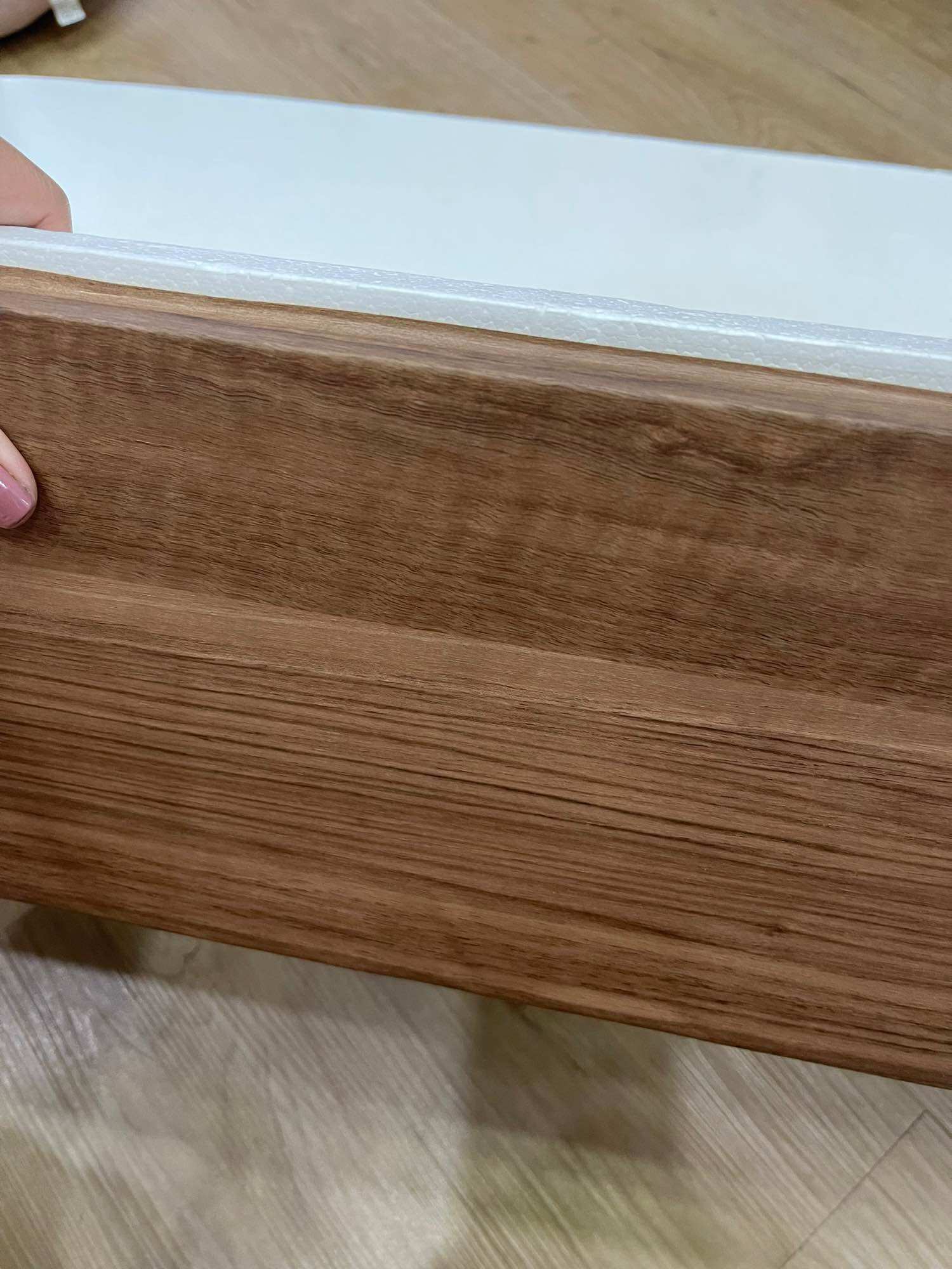 Thùng xốp vân gỗ nuôi cá size 50x37x24