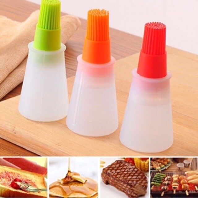 Hộp chấm dầu/ Bút quét dầu silicon
