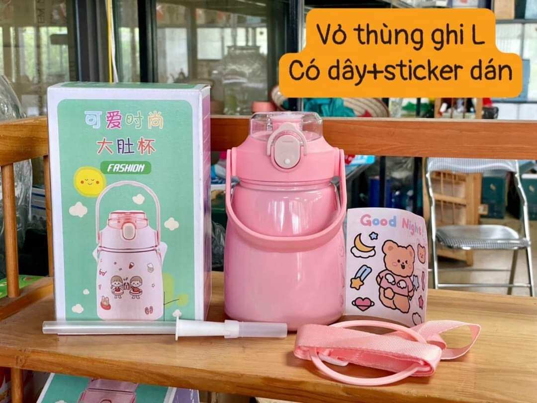 Bình giữ nhiệt Ulike kèm sticker siêu yêu