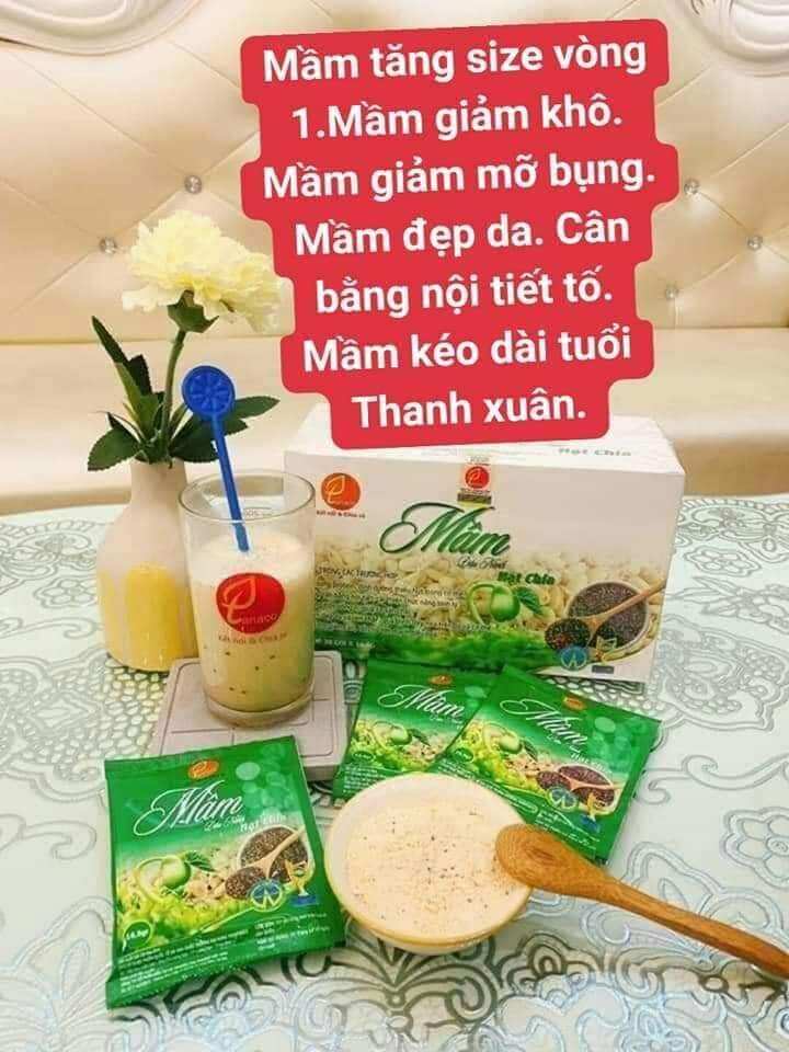 Mầm đậu nành hạt chia Tanaco