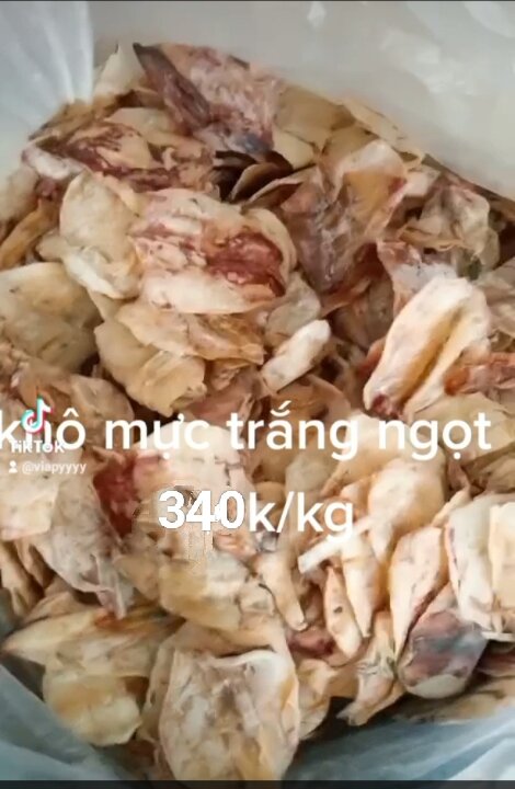 450g khô mực trắng ngọt ngon
