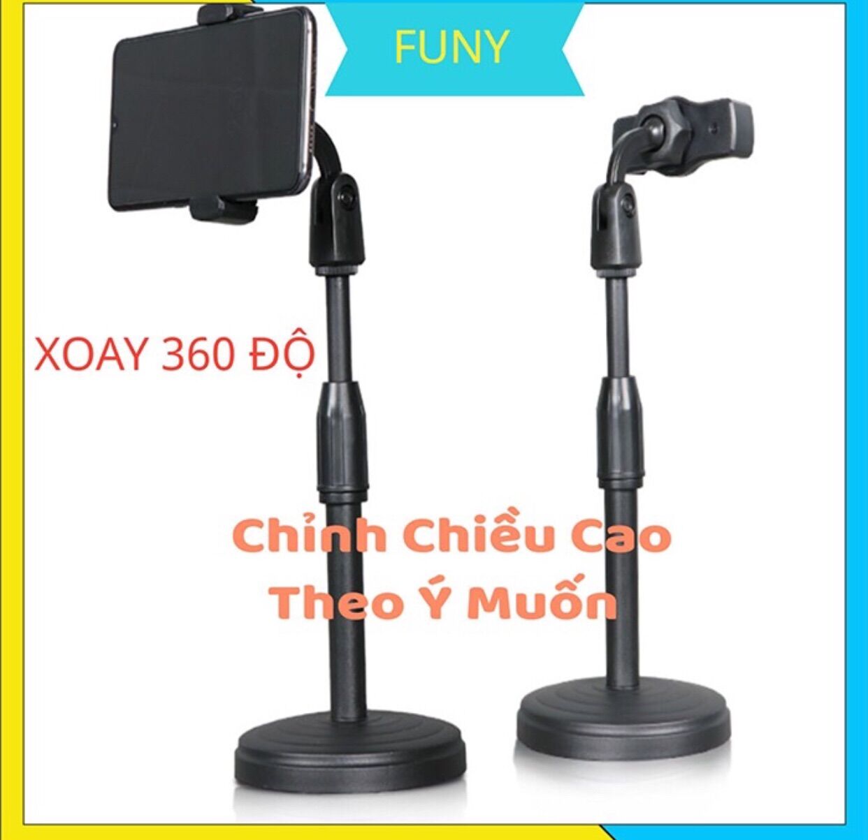 Giá đỡ điện thoại ,live ,xem phim.