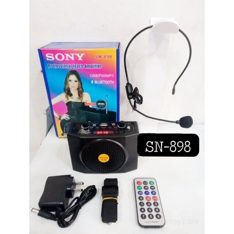 Loa trợ giảng, bẫy chim sn-898 có kết nối bluetooth
