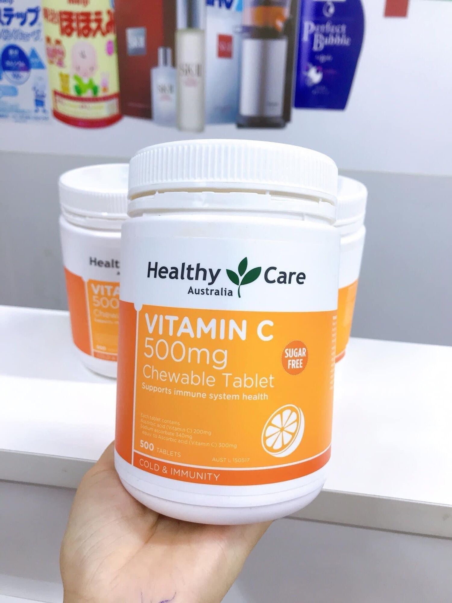 🍊🍊 𝑽𝑰𝑬̂𝑵 𝑵𝑮𝑨̣̂𝑴 𝑽𝑰𝑻𝑨𝑴𝑰𝑵 𝑪 𝑯𝑬𝑨𝑳𝑻𝑯𝒀𝑪𝑨𝑹𝑬 500𝒎𝒈 🍊Hộp 500v - Date 2024